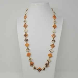 Handmade tagua necklace